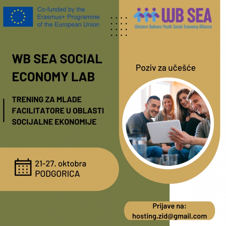 Poziv za učešće - WB SEA Social Economy Lab