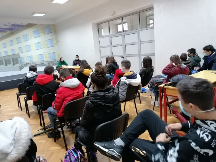 SEVstrani mladi - Info sesija u JU Gimnaziji na Cetinju