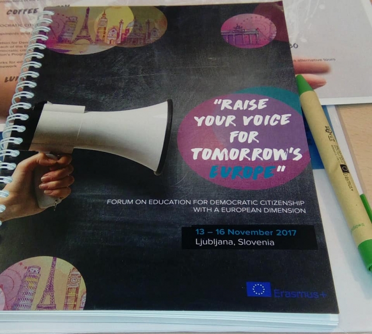 &quot;Raise your voice for tomorrow&#039;s Europe&quot; - Forum on education for democratic citizenship with a European dimension