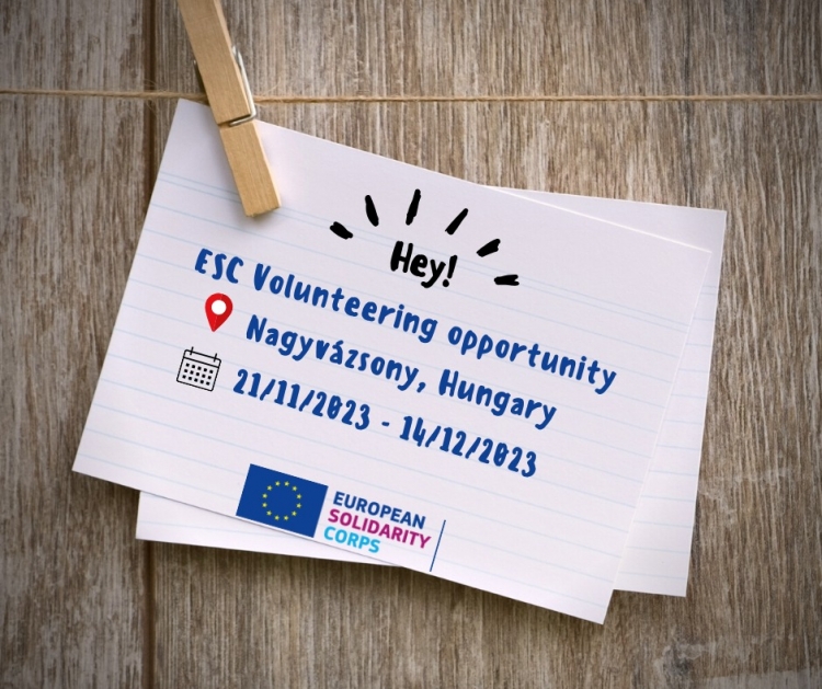 Poziv za učešće u kratkoročnom ESC projektu u Mađarskoj